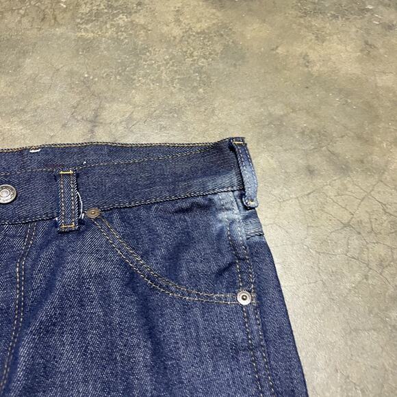 Vintage 70s Sears Perma-Prest Dark Wash Jeans 28x27 - Picture 2 of 4